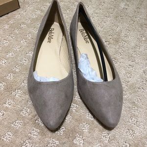Taupe color flats